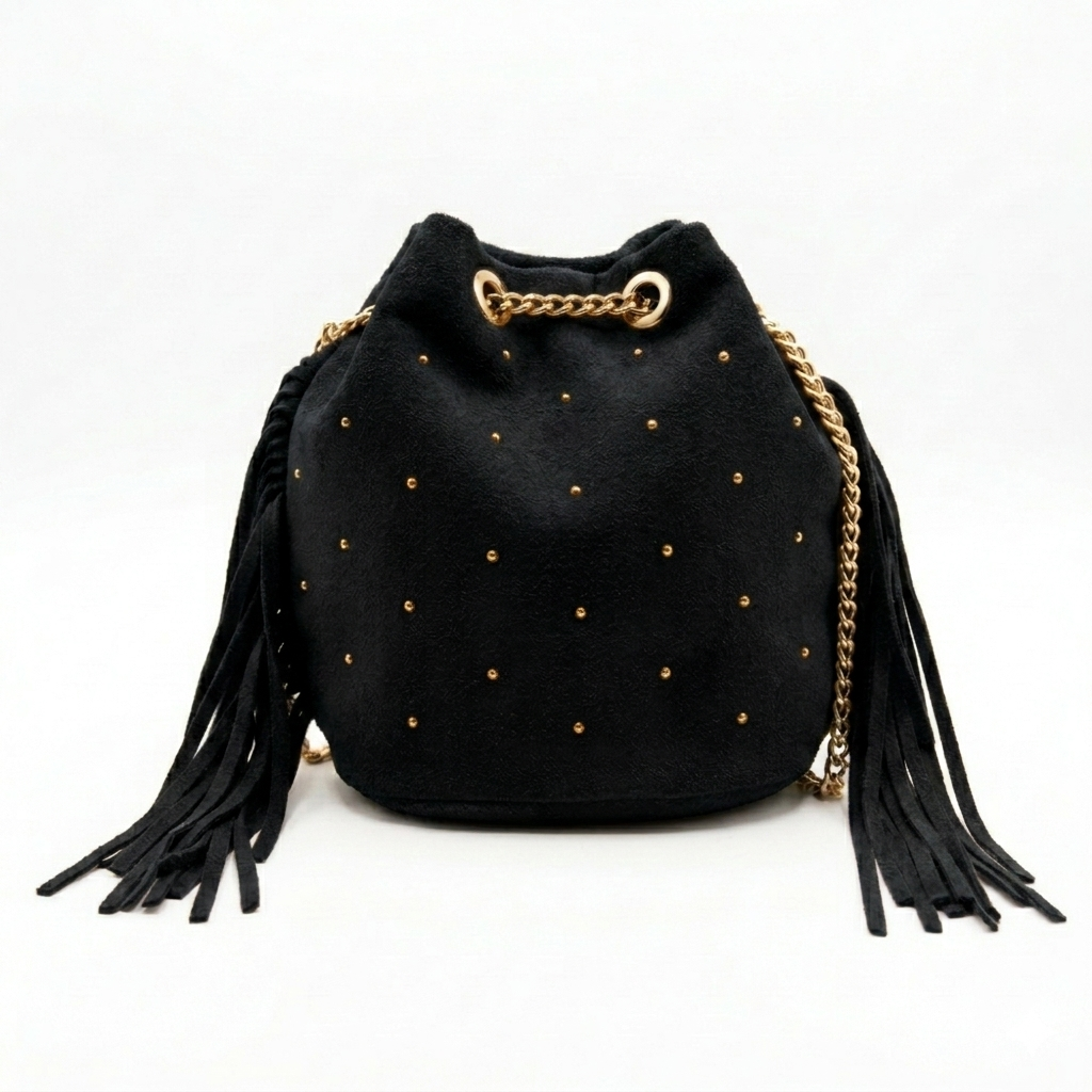 Bolso Bombonera Boho Fringe – Ante