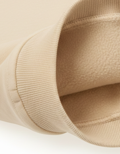 Sudadera Bordada de Algodón