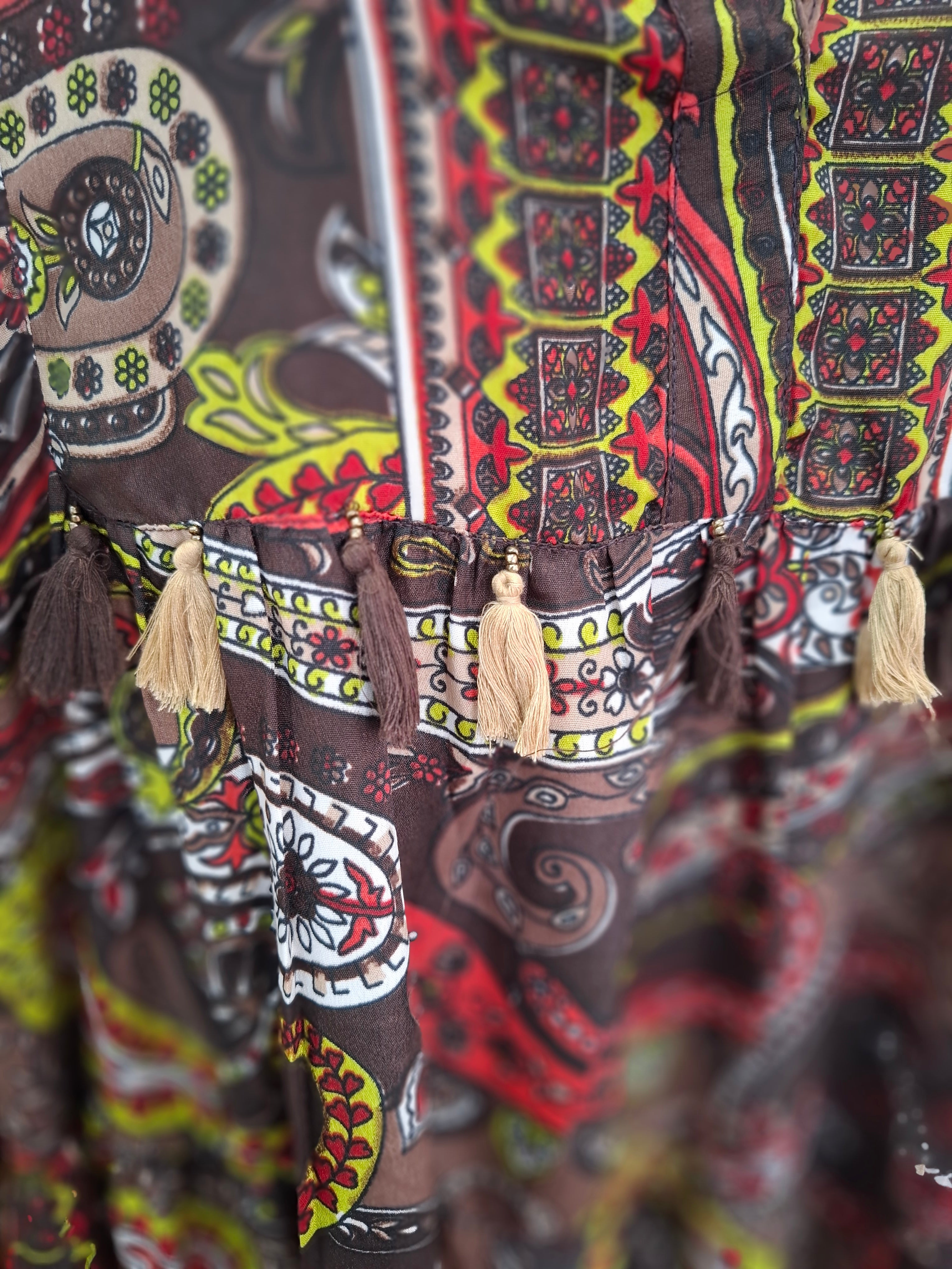 Vestido de Seda Natural