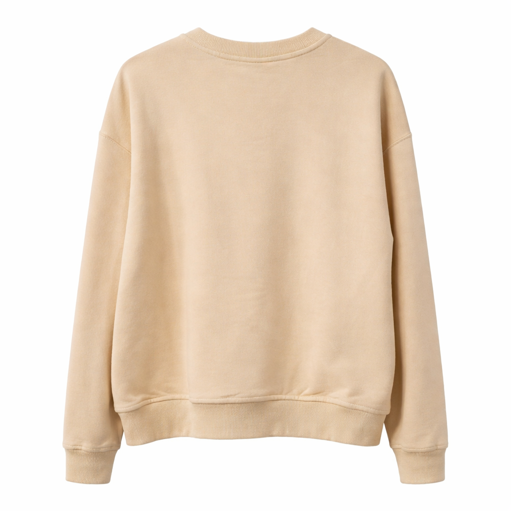 Sudadera Bordada de Algodón