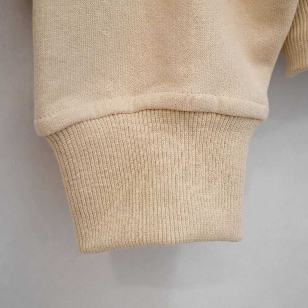 Sudadera Bordada de Algodón